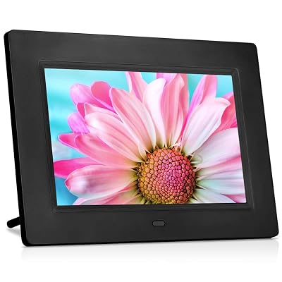 10 Inch Digital Picture Frame Play Photos with Slideshow, Full HD IPS Display View Angle Digital Photo Frame with MP3, Calendar, Alarm, Remote Control