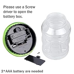 Coin Piggy Bank Saving Jar, Winnsty Digital Coin