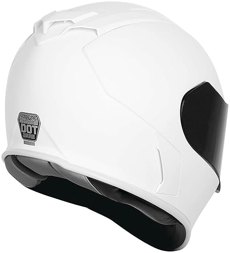 Speed and Strength SS900 Solid Speed Helmet, Matte White, Large in
