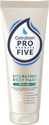 Cetraben Pro Hydrate Five Daily Body Wash 250ml Ceramides B5 Dry Skin Vegan view 2