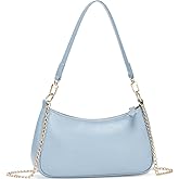 WantGor Clutch Tote Handbags, Shoulder Purse for Women Crossbody Bags Mini Hobo Bag Retro Vegan Leather Trendy Handbag