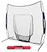 PowerNet Team Color Baseball Softball 7x7 Hitting Net w/Bow Frame