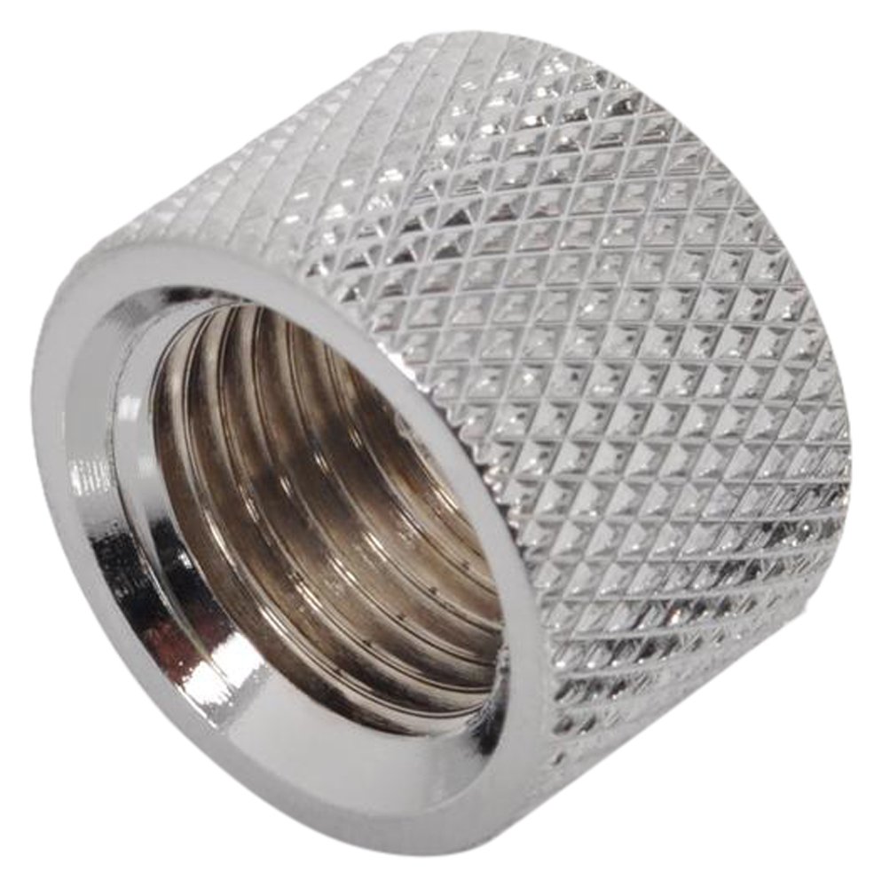 Bitspower G1/4" Female to Female Multi-Transfer Adapter Fitting, Silver Shining