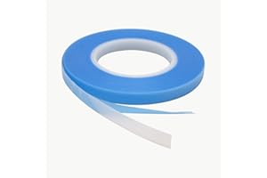 J.V. Converting UHMW-PE-20/NATT0518 JVCC UHMW-PE-20 UHMW Polyethylene Film Tape: 1/2" x 18 yd., Natural/Translucent