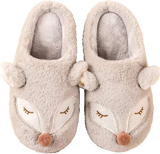 fuzzy warm slippers