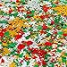 Aneco 150g/6000 Pieces Christmas Confetti Pentagram,Snowflake,Santa,Pine,Merry Christmas Alphabet,Sequin,Poinsettia Flowers,Gift,Bell,Angel,Snowman,Elk Table Confetti Bright Christmas Decoration Set¡­