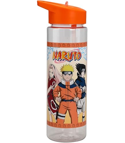 Amazon.com: JUST FUNKY Naruto Shippuden Water Bottle