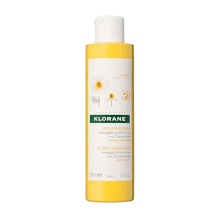 Amazon Com Klorane Vinegar Shine Rinse With Chamomile For Blonde