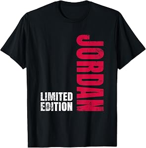 Vintage Jordan Gift for Men Women Boys Girls Kids T-Shirt