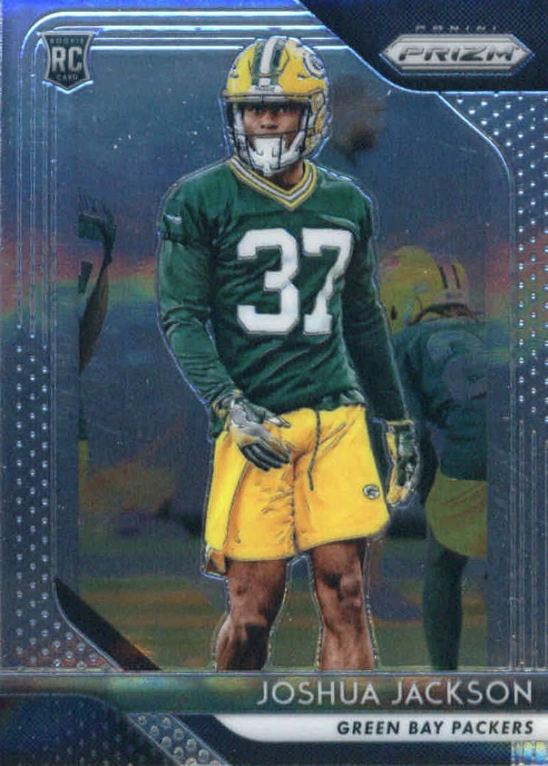 2018 Playbook Football 103 Joshua Jackson Rc Rookie Card Green Bay Packers Rookie Official Nfl Card