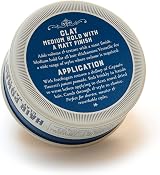 Captain Fawcett Matt Clay Pomade 100g Strong Hold Matte Finish Hair Styling Wax view 5