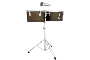 Latin Percussion LP Matador 14" & 15" Deep Shell Timbales - Antique Finish