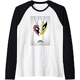 Marvel Studios Deadpool &amp; Wolverine Friends Heart Poster Raglan Baseball Tee