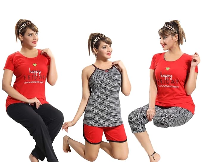 5 pcs night suit
