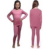 Ultra Dry Thermal Underwear For Kids Long Johns Fleece Lined Leggings And Shirt Boy And Girl Unisex Underwear Base Layer