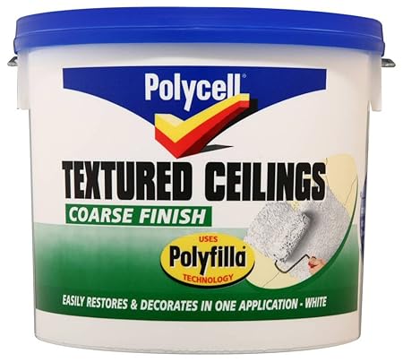 Polycell Textured Ceiling Coarse Finish 5l Amazon Co Uk