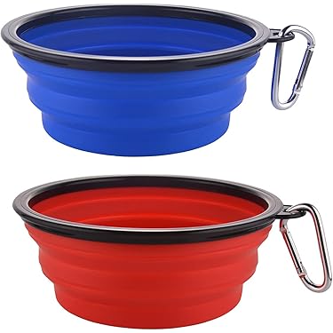 Amazon Best Sellers: Best Dog Travel Bowls