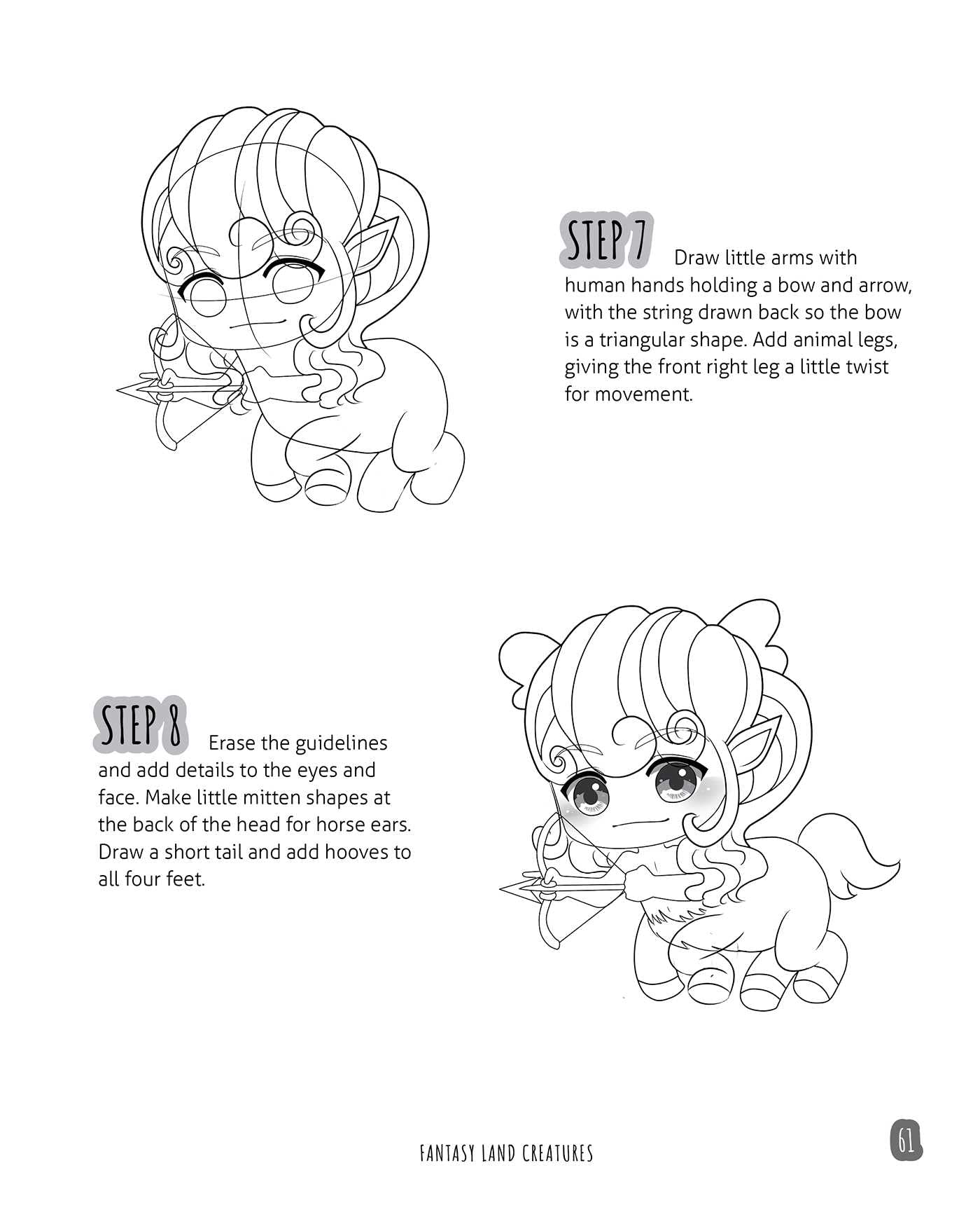 Drawing Fantasy Chibi: Learn How to Draw Kawaii Unicorns, Mermaids, Dragons, and Other Mythical, Magical Creatures! (How to Draw Books)