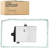 DriveMedley 10R80 Transmission Filter and Metal Pan Gasket Kit | Compatible with Ford F-150, Ranger, Mustang, Bronco, Explorer, Expedition, Lincoln Navigator, FT202 HL3Z7A098A HL3Z7A191A