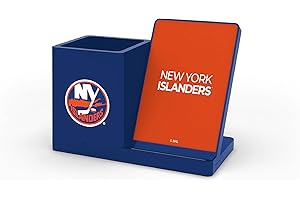 SOAR NHL Wireless Charger and Desktop Organizer, New York Islanders
