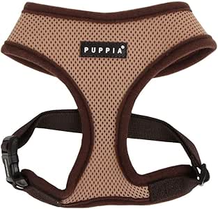 beige dog harness