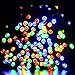 easyDecor Solar Christmas Lights, 72ft 200 LED Fairy Outdoor String Lights Garden Decorative for Home, Lawn, Pario, Wedding, Party and Holiday Decorations (Multi color)