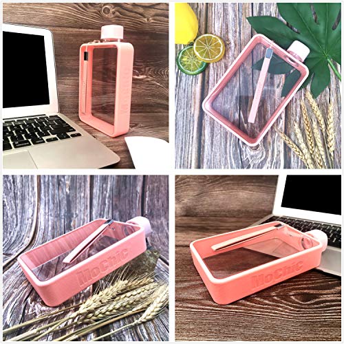 Mochic A5 Water Bottle Canteen Flask Flat Portable Travel Mug Handbag