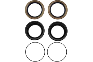 Inner And Outer Rear Drive Wheel Axle Oil Seal Fit for Toyota 4Runner Pickup T100 Tacoma Tundra Replace 90313-48001 90301-880