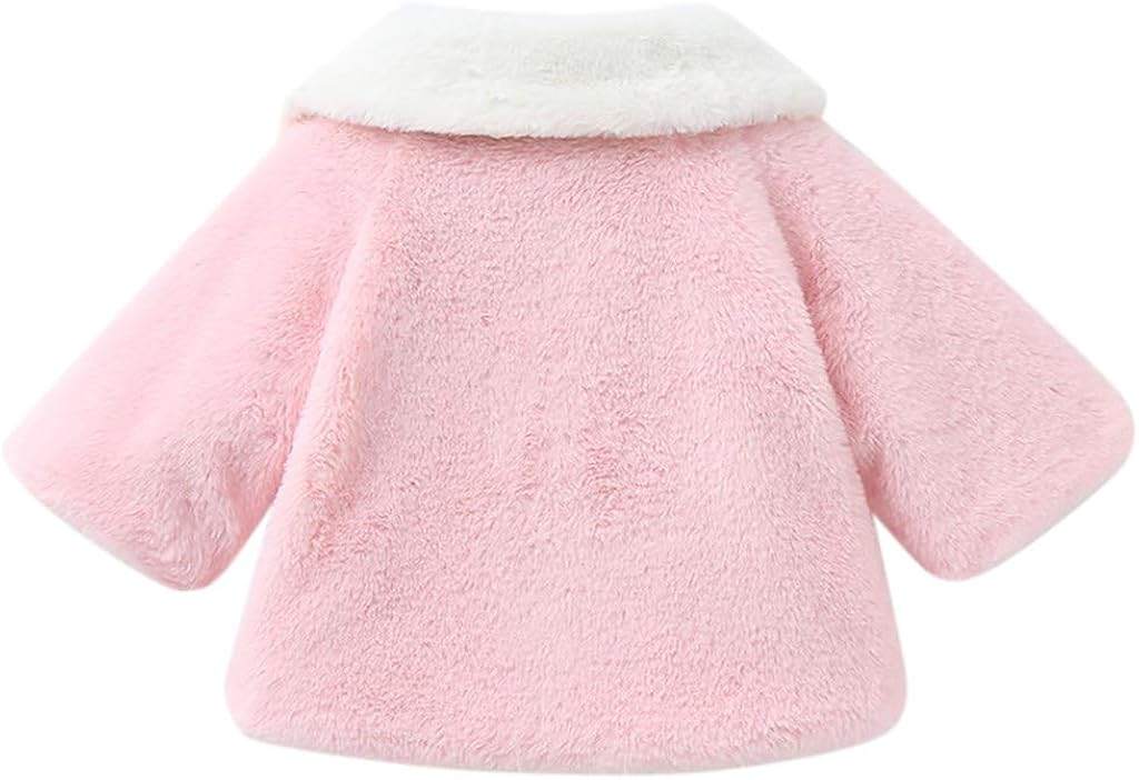 baby faux fur bolero