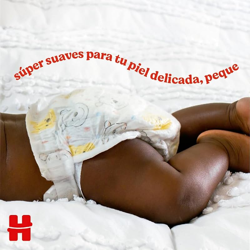 Extra Care Pañales para Recién Nacido con diseños Disney Talla 1 (2-5 kg)160 pañales, con almohadillas suaves y 2 zonas absorbentes