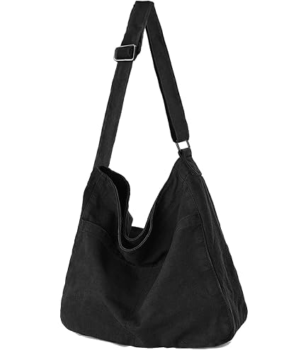 Amazon.com: DAINAOTM Canvas Tote Bag Casual Hobo Crossbody