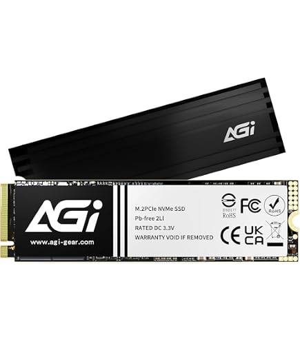 Amazon.com: AGI 2TB AI818-43 PCIe NVMe M.2 Gen4x4 SLC Cache 3D