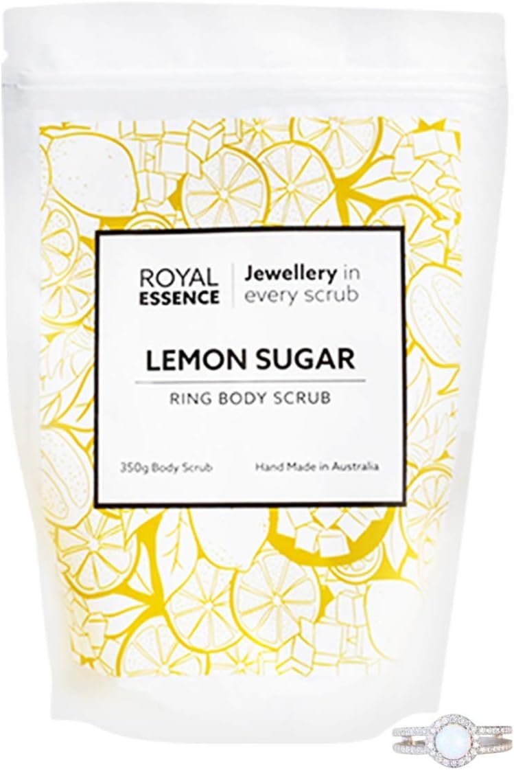 Royal Essence Surprise 925 Sterling Silver Jewellery Valued At 50 To 3 000 Ring Size 7 Lemon Sugar Body Scrub With Jewellery Inside Royal Essence Surprise 925 Sterling Silver Jewellery Valued At 50 To 3 000 Ring Size 7 Lemon Sugar Body Scrub With Jewellery Inside