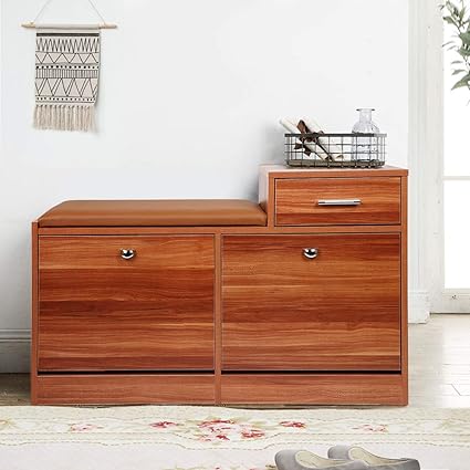 Rainbow Tree Shoe Storage Cabinet Shoes Bench 1 5 Cm Mdf Wooden