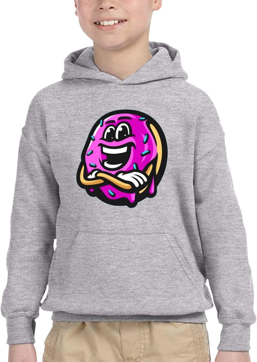 Lesidoit MOREJSTU Unisex Children's Hooded Pocket Sweater