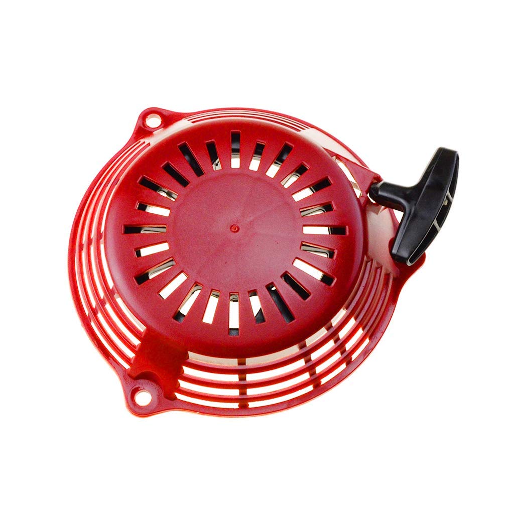 WOOSTAR Recoil Pull Starter Replacement for GCV135 GCV160 OEM 28400-ZL8-023ZA 28400-ZL8-013ZA Lawn Mower Red