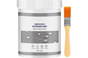 FIONEL Invisible Waterproof Agent, Waterproof Rubber Seal, No Pounding Brick Leakage, Super Strong Adhesive Seal Coating 10.5Fl Oz (300ml)
