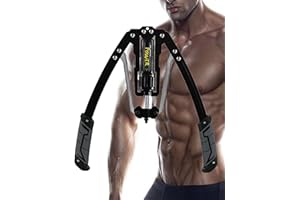 Twister Arm Exerciser Hydraulic Power Adjustable 22-440lbs, Home Chest Expander Shoulder Muscle Training Fitness Equipment, B