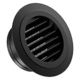 Hon&Guan 6 Inch Soffit Exhaust Vent, 6‘’ Round