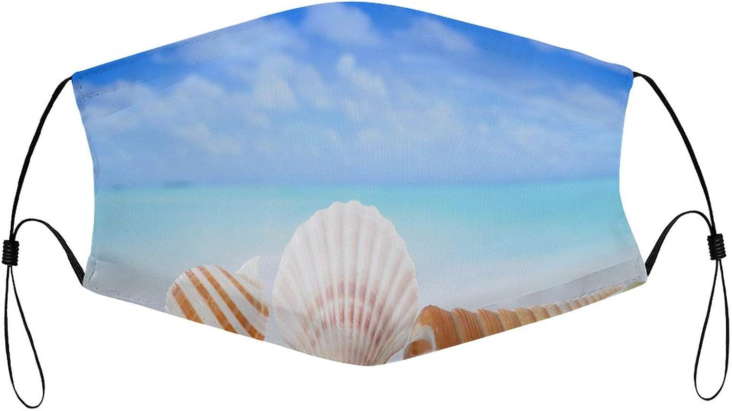 Beach Face Masks Adults for Women and Men Concept Summertime Tropical