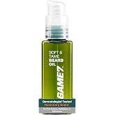 GAME7 Beard Oil for Men, Men's Hair Care, Rosemary &amp; Squalane, 2 FL OZ | Beard &amp; Skin Care for Men, Personal Care Essential, Softens Facial Hair, Non Greasy, Fast Absorbing, Vegan