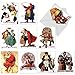 The Best Card Company - 10 Retro Merry Christmas Cards Bulk - Vintage Holiday Notecards with Envelopes (4 x 5.12 Inch) - Rockwell Holidays M6059