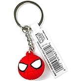 Marvel Spider-Man Icon Ball Key Ring Key Accessory,Multi-colored,3"