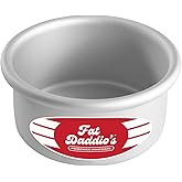 Fat Daddio's Anodized Aluminum Round Cake Pan, 4 x 2 Inch