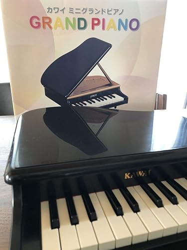 Amazon 中古カワイ ミニグランドピアノ ブラック ベビー キッズ おもちゃ ホビー