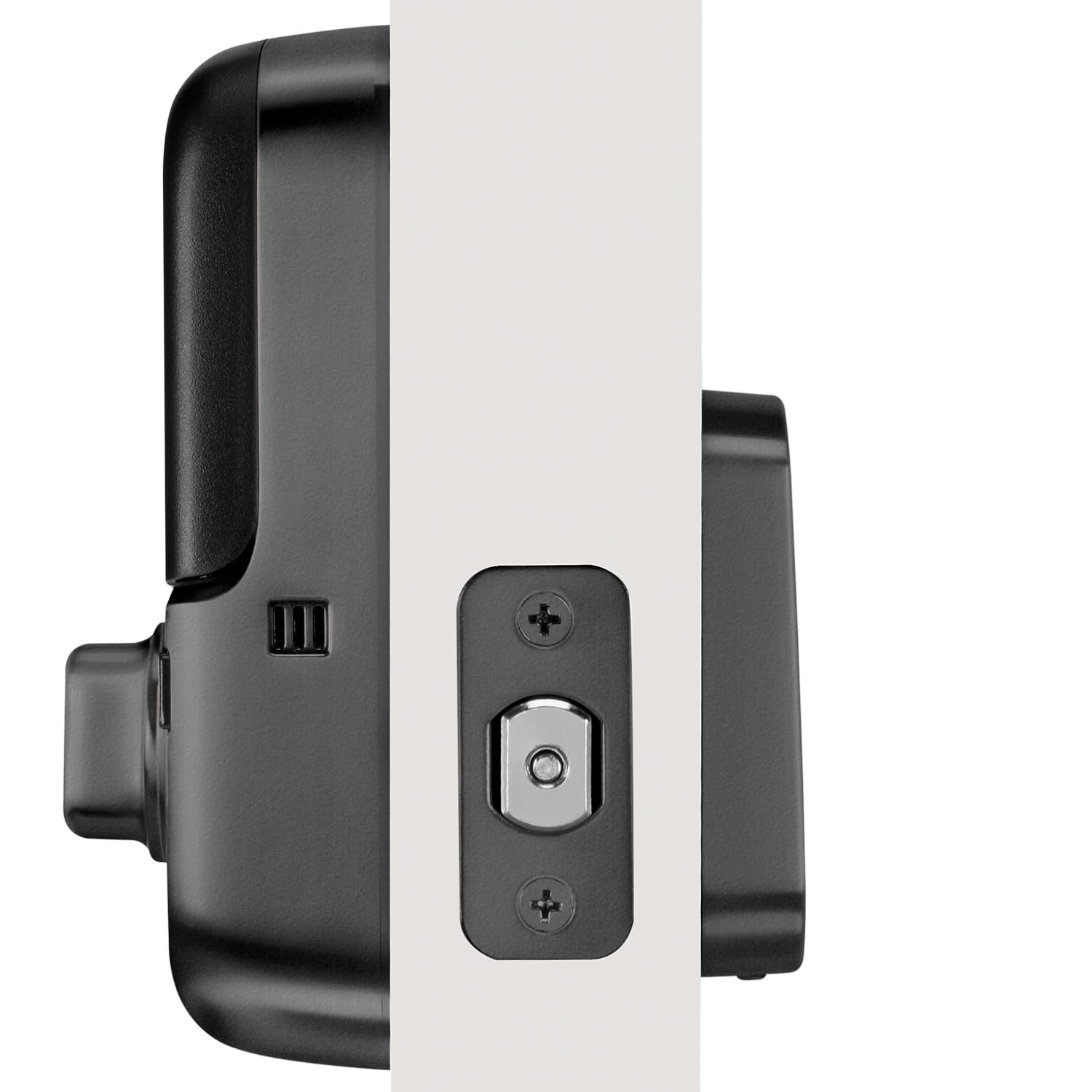 Yale Assure Deadbolt Lock, Black Suede Keyless Non-Connected Entry Door Lock with Digital Keypad Touchscreen for Code Entry, ‎YRD256-NR-BSP - View 2