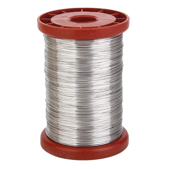 B Blesiya 0.5mm 500G 201 Edelstahl Draht für Bienenstock Imkerei Werkzeuge - Hohe Qualität und Lange Lebensdauer
