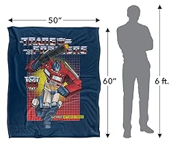 Transformers Optimus Prime Silky Touch Super Soft