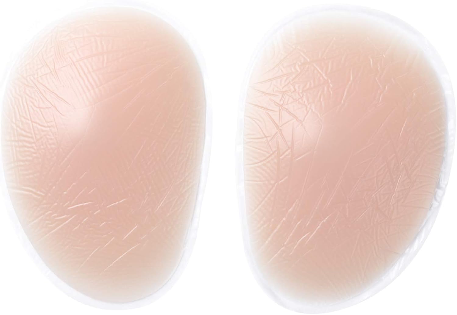 YOOJIA 1 Pair Silicone Butt Pad Drop Shaped Butttocks Inserts Padded