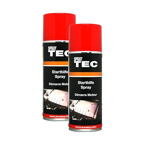 Kwasny 2 x 235 010 Auto-K Spray Tec Starthilfe-Spray 400ml